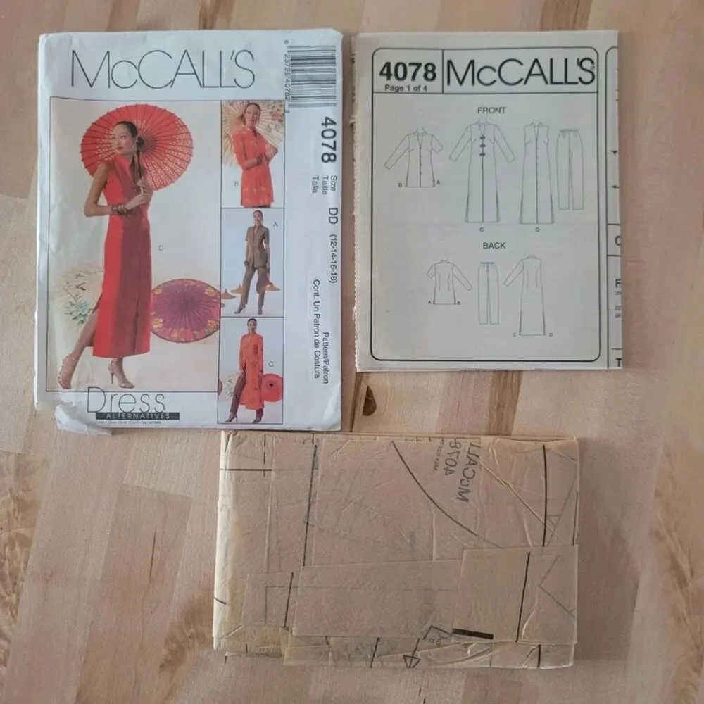 Sewing Patterns Japanese Kimono Pants Dress Costume